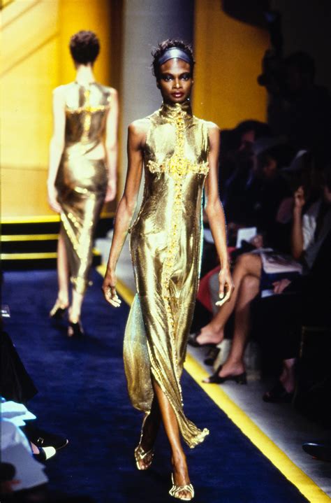 versace 1997 fashion show|is versace still popular.